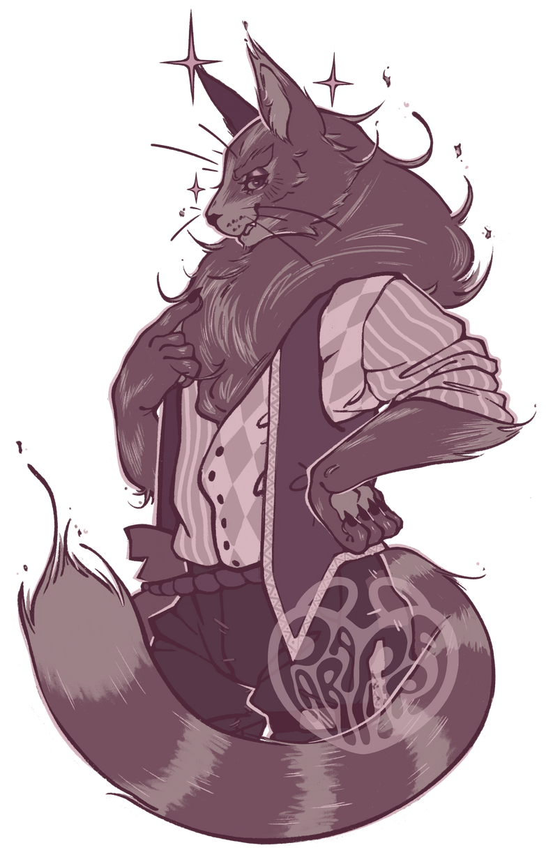Flicker Sketch Half-Body